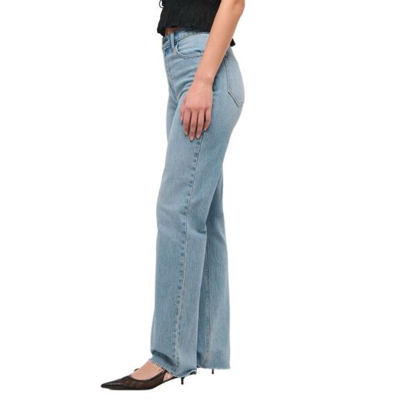 Abercrombie & Fitch 90’s Straight Ultra High Rise Jeans Sz 4 - Picture 3 of 8